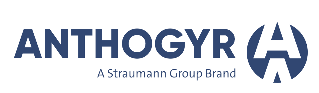 Logo Anthogyr – Solutions implantaires dentaires haut de gamme